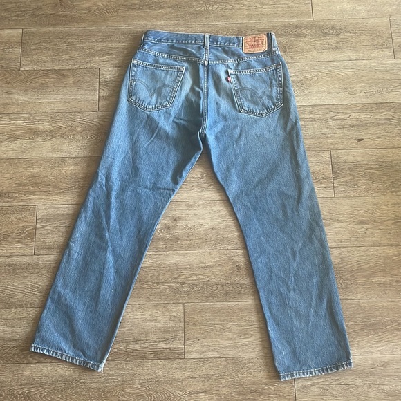 Vintage Levi’s 505 regular fit pants size 36/30 - Picture 3 of 5